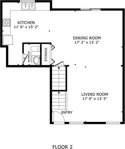 613 NE 90th Ter, Kansas City, MO 64155 - view of floor plan / room layout