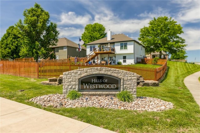 803 Crestridge Dr, Kearney, MO 64060 - community sign with a residential view
