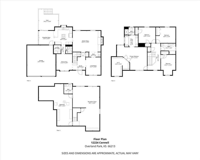 12224 Connell Dr, Overland Park, KS 66213 - view of room layout