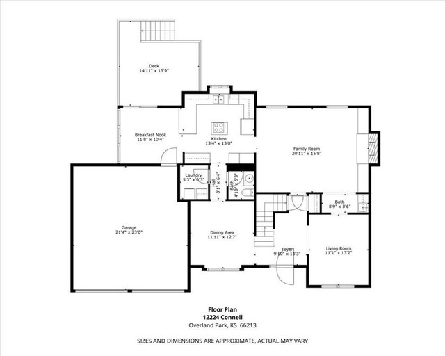 12224 Connell Dr, Overland Park, KS 66213 - view of room layout