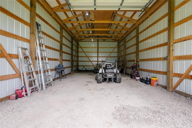 13223 Gammon Rd, Lees Summit, MO 64086 - garage with metal wall