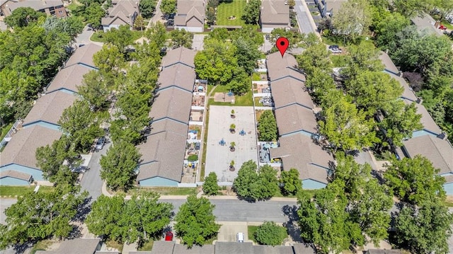 6531 W 49th St, Mission, KS 66202 - aerial perspective of suburban area