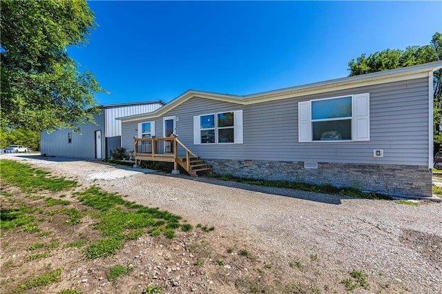 549 N Linn Valley Dr, Linn Valley, KS 66040 - manufactured / mobile home with crawl space