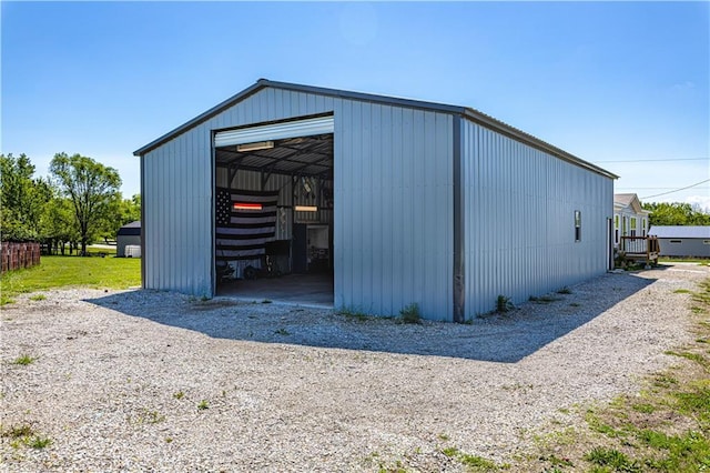 549 N Linn Valley Dr, Linn Valley, KS 66040 - view of pole building