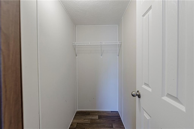 549 N Linn Valley Dr, Linn Valley, KS 66040 - spacious closet with dark wood finished floors