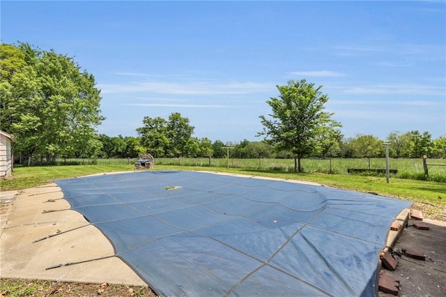 view of pool