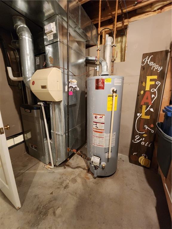 utilities with water heater