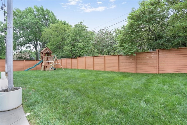 2807 W 50th Ter, Westwood, KS 66205 - view of yard with a playground