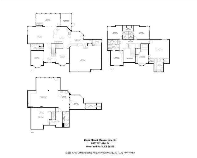 8407 W 141st St, Overland Park, KS 66223 - room layout