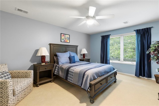 22614 W 46th Ter, Shawnee, KS 66226 - bedroom featuring light colored carpet, ceiling fan, and baseboards