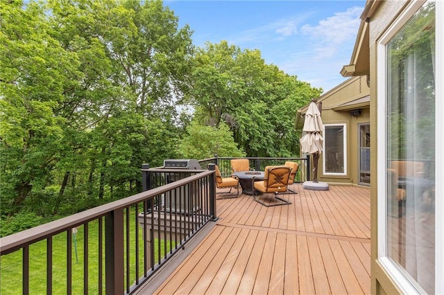 22614 W 46th Ter, Shawnee, KS 66226 - view of wooden deck