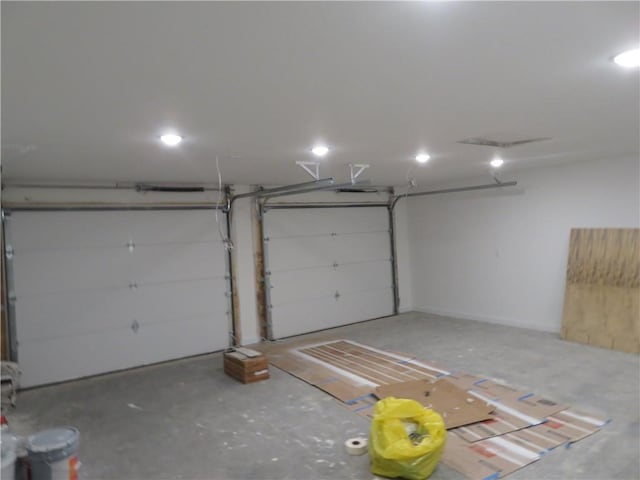 902 2nd St, Perry, KS 66073 - garage with recessed lighting