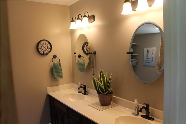 1658 NW 785th Rd, Bates City, MO 64011 - bathroom featuring double vanity