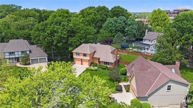 view of subject property