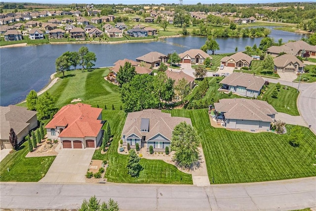 4310 N 141st Pl, Basehor, KS 66007 - aerial view of property's location featuring nearby suburban area and a large body of water