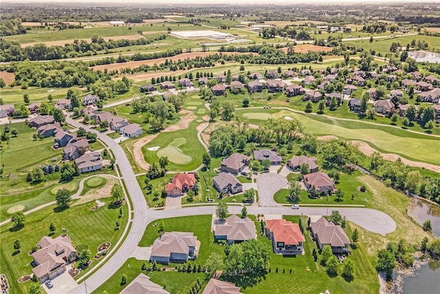 4310 N 141st Pl, Basehor, KS 66007 - aerial view of property and surrounding area featuring nearby suburban area and a golf course