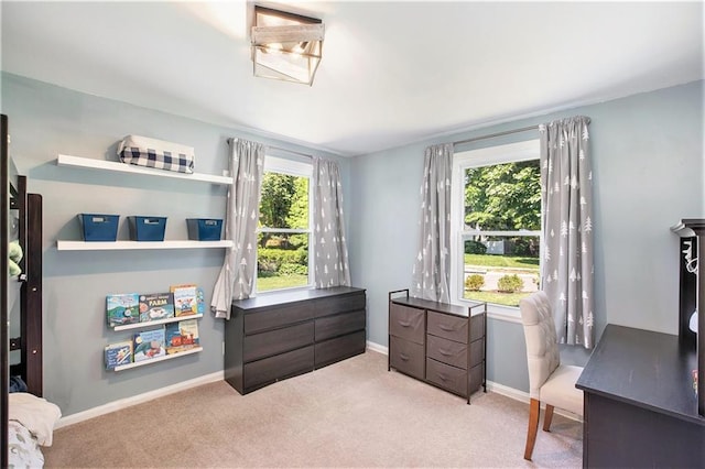 7408 Ash St, Prairie Village, KS 66208 - bedroom with carpet flooring and baseboards