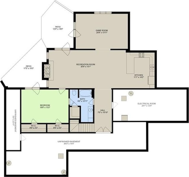 floor plan / room layout