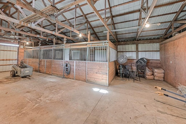 view of stable
