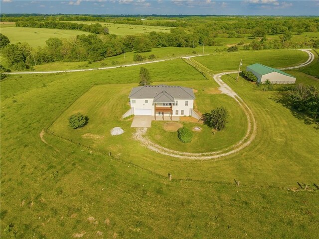23780 Moberly Rd, Polo, MO 64671 - aerial view of sparsely populated area