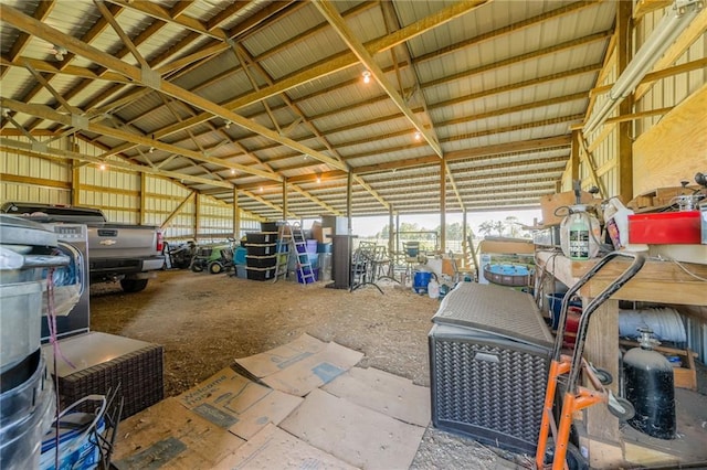 23780 Moberly Rd, Polo, MO 64671 - view of garage