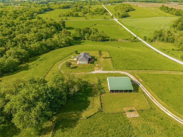 23780 Moberly Rd, Polo, MO 64671 - aerial view of sparsely populated area