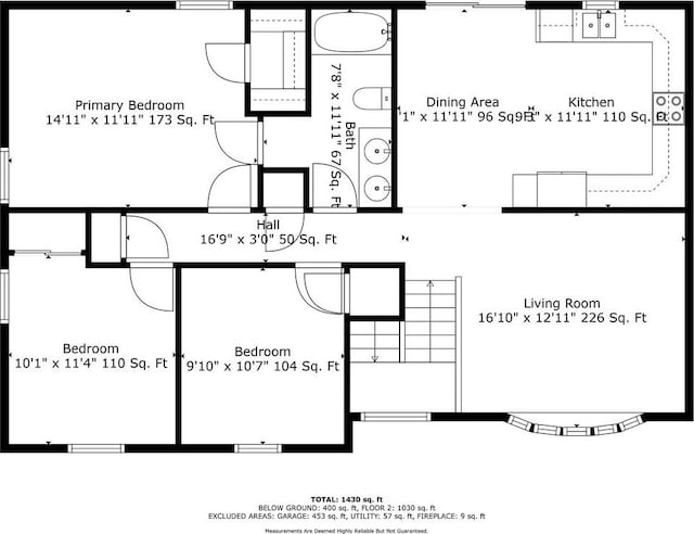 612 S 6th St, Edwardsville, KS 66111 - home floor plan