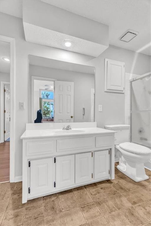 11065 W 98th St, Overland Park, KS 66214 - full bathroom featuring vanity and a shower with door