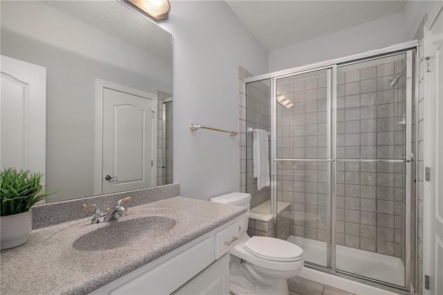 14393 S Cody St, Olathe, KS 66062 - full bath with vanity, a stall shower, and toilet