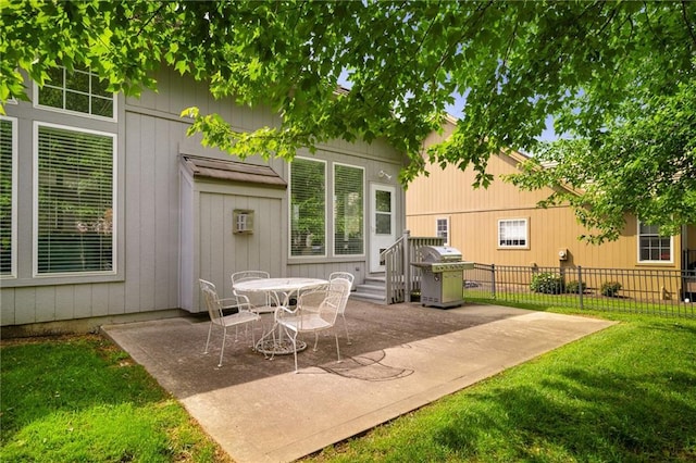 14393 S Cody St, Olathe, KS 66062 - view of patio featuring area for grilling