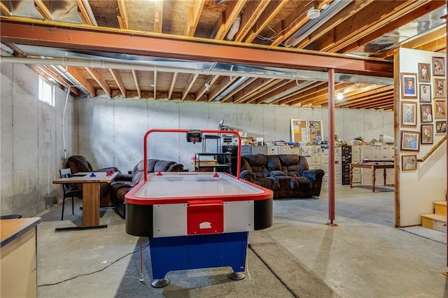 4000 S Buckner Tarsney Rd, Grain Valley, MO 64029 - unfinished below grade area featuring stairs