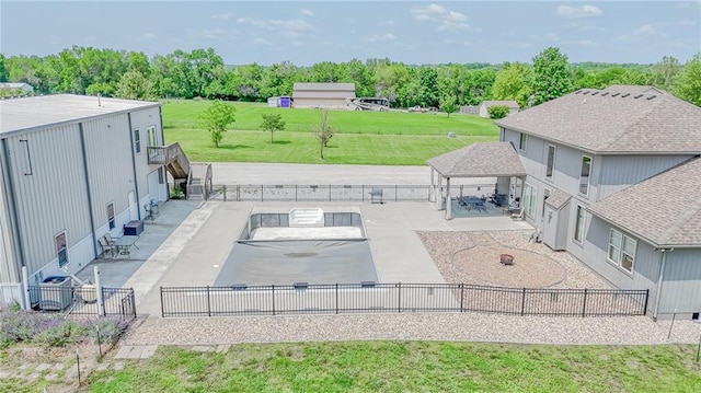 4000 S Buckner Tarsney Rd, Grain Valley, MO 64029 - view of patio / terrace with a gazebo
