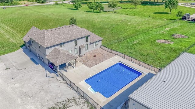 4000 S Buckner Tarsney Rd, Grain Valley, MO 64029 - view of subject property featuring a pool
