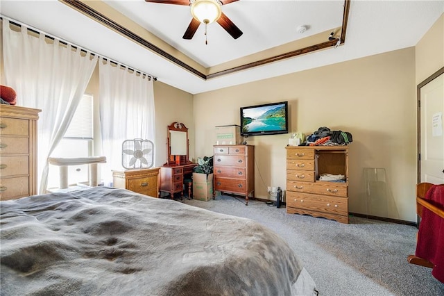 4000 S Buckner Tarsney Rd, Grain Valley, MO 64029 - carpeted bedroom featuring a ceiling fan and baseboards