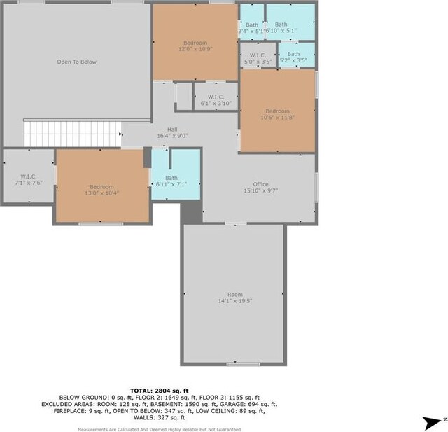 4000 S Buckner Tarsney Rd, Grain Valley, MO 64029 - view of home floor plan