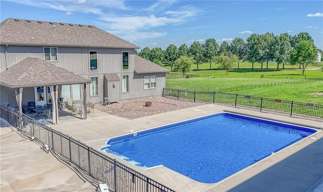 4000 S Buckner Tarsney Rd, Grain Valley, MO 64029 - view of pool featuring a patio