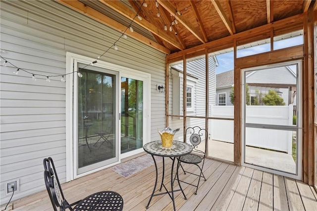 1605 NW Primrose Ln, Blue Springs, MO 64015 - sunroom / solarium featuring rail lighting