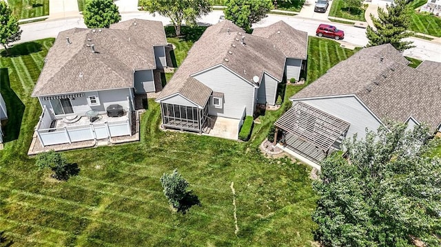 1605 NW Primrose Ln, Blue Springs, MO 64015 - view from above of property