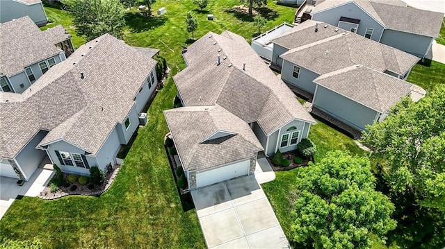 1605 NW Primrose Ln, Blue Springs, MO 64015 - aerial perspective of suburban area