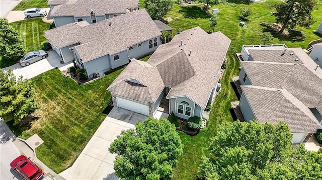 1605 NW Primrose Ln, Blue Springs, MO 64015 - aerial perspective of suburban area
