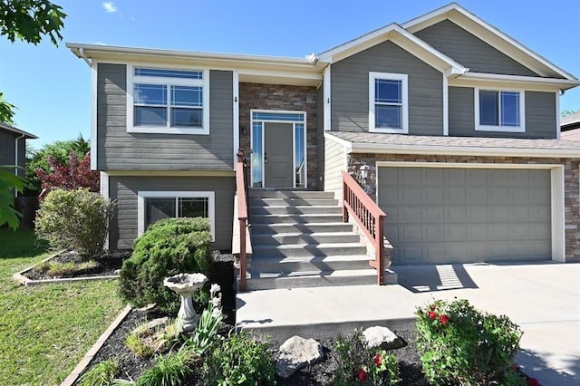 15790 NW 125th St, Platte City, MO 64079 - raised ranch with a garage and driveway