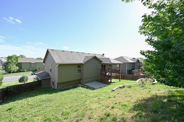 15790 NW 125th St, Platte City, MO 64079 - rear view of house with a residential view and stairway