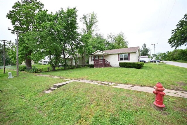 705 N Clark St, Edgerton, MO 64444 - view of grassy yard