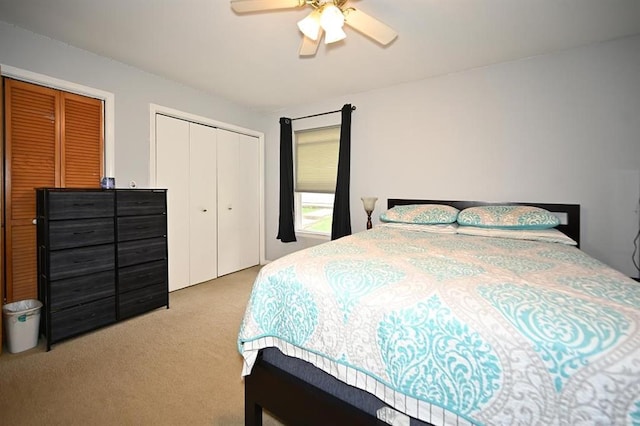 705 N Clark St, Edgerton, MO 64444 - carpeted bedroom with ceiling fan