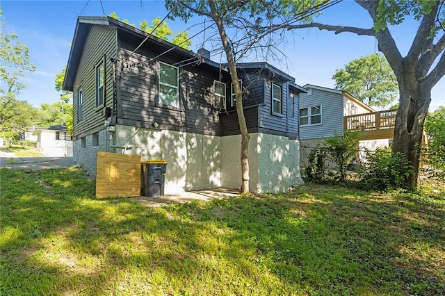 view of back of house