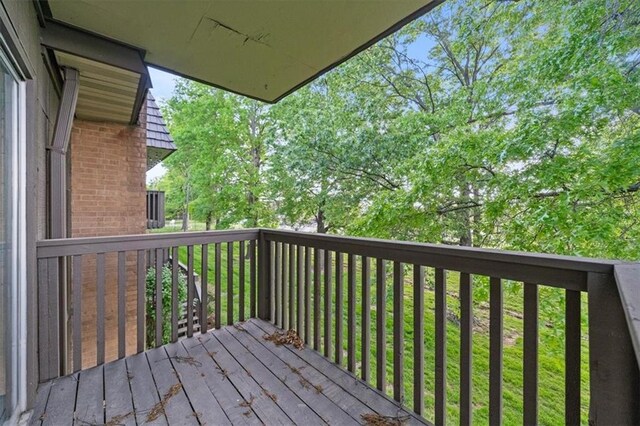 470 W 104th St Unit C, Kansas City, MO 64114 - view of wooden deck