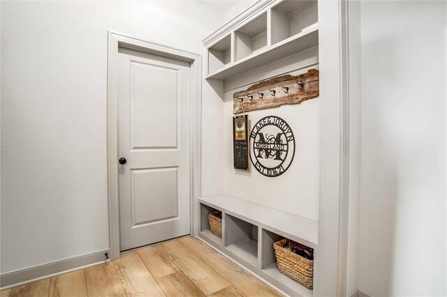 11809 E Ridgeview Ct, Peculiar, MO 64078 - mudroom with light wood-style flooring