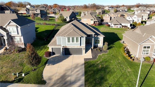 4108 NW 76th St, Kansas City, MO 64151 - aerial perspective of suburban area