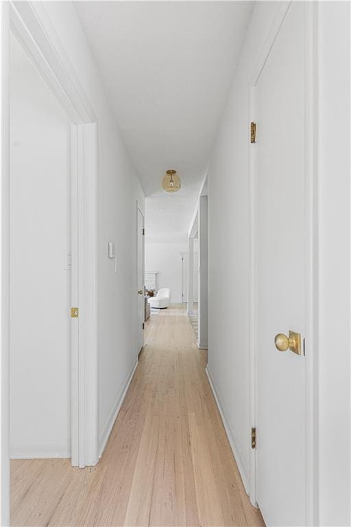 218 NW 43rd Ter, Kansas City, MO 64116 - hall with light wood finished floors and baseboards