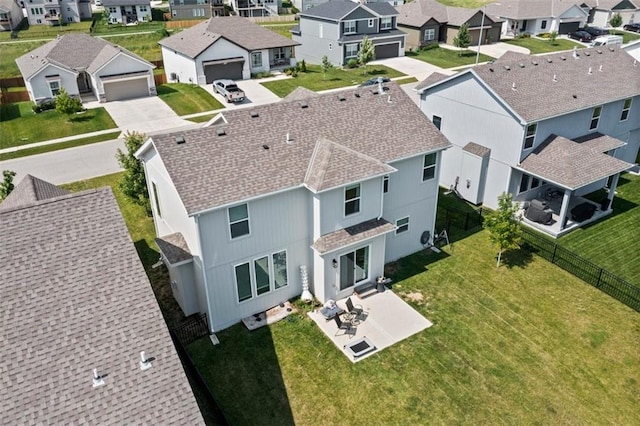 19623 W 196th Ter, Spring Hill, KS 66083 - aerial perspective of suburban area